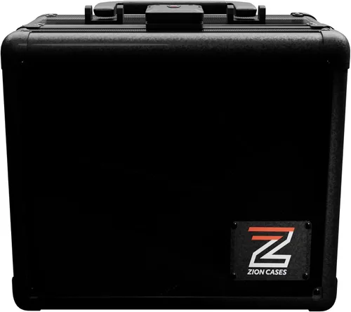 Vista 6 de Zion Cases Slab Case; 2 Row Graded Card Case; Fits PSA, BGS, HGA, CSG Slabs; Ideal Travel Storage Solution; Black Diamond
