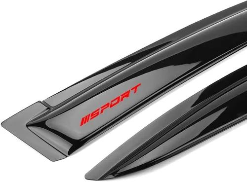 Vista 5 de EVPROXP - Visera de protección contra la lluvia compatible con Civic Sedan 4DR 2012-2015, deflector de ventilación de ventana lateral, teñido
