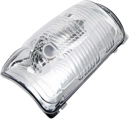 Vista 2 de Riloer Espejo retrovisor lateral, cubierta de la lámpara de señal de giro lateral, accesorios de coche para Ford Transit MK8 2014