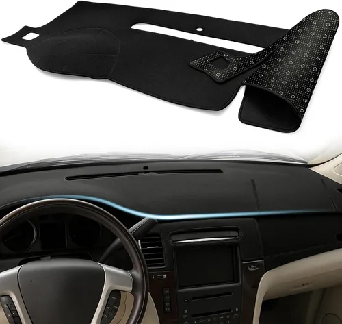 Vista 25 de Cubierta para tablero a medida para Dodge Ram 1500 2500 3500 1998 1999 2000 2001, cubierta para salpicadero, protector de tapete para salpicadero