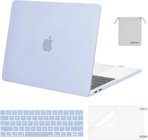 Vista 39 de MOSISO - Carcasa rígida de plástico, cubierta de teclado, protector de pantalla y bolsa de almacenamiento para MacBook Pro 13 pulgadas/33 cm
