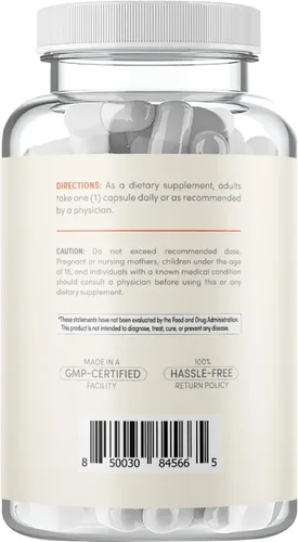 Vista 7 de Clear Formulas Bioactive SAM-e 500 mg - Suplemento SAM-e de alta resistencia con forma S, S biológicamente activa para el hígado y el estado