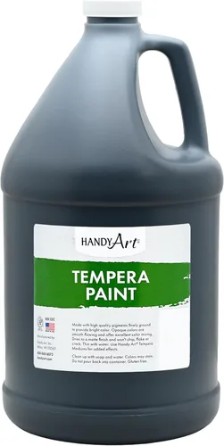 Vista 22 de Handy Art Pintura al temple premium, negro, botella de pinta de 16 oz