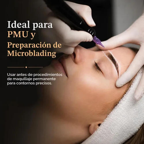 Vista 8 de Kit de mapeo de cejas con pasta blanca para cejas
