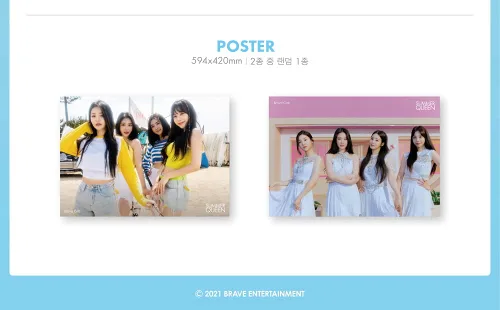 Vista 6 de Brave Entertainment, Brave Girls Summer Queen (5º Mini álbum) Álbum (Queen ver.), L100005633