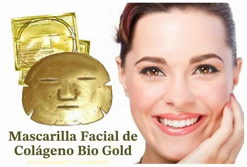 Vista 4 de AICHUN BEAUTY Lujosa mascarilla facial bio-colágeno de oro de 24 quilates (5 piezas)