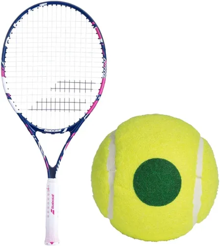 Vista 10 de Babolat B'Fly - Raqueta de tenis con pelotas de tenis para jugar y permanecer para niños