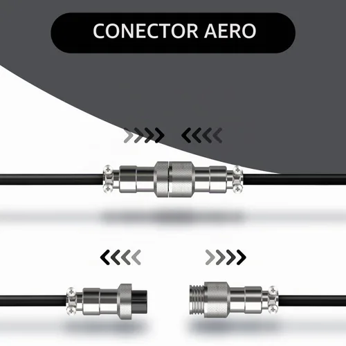 Vista 4 de ZIYOU LANG Cable de teclado C01 personalizado en espiral USB C a un cable Negro