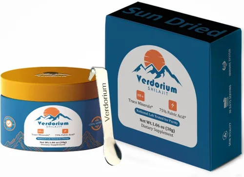 Vista 9 de Resina Shilajit pura del Himalaya Alta potencia para hombres y mujeres Potenciador de energía y apoyo inmunológico Más de 85 oligominerales