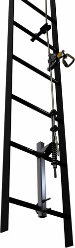 Vista 4 de DBI-Sala Lad-Saf Cable Sistema de Seguridad Vertical 6119040, Acero Inoxidable, 40 FT