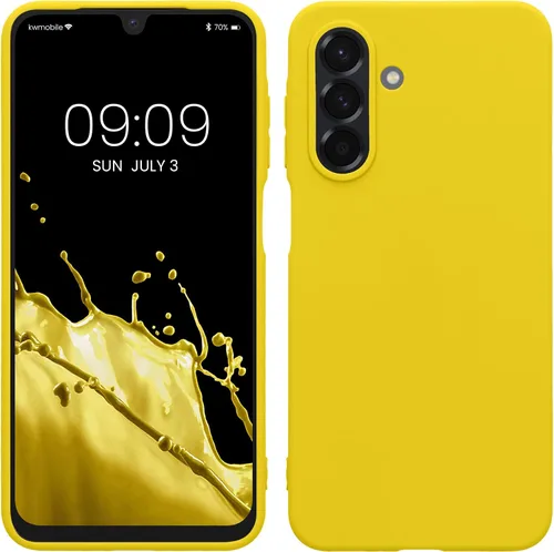 Vista 17 de kwmobile Funda compatible con Samsung Galaxy A12 - Funda protectora de silicona TPU suave y delgada - Azul Báltico