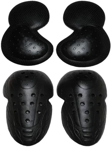Vista 2 de Takuey Jeans de mezclilla para montar en motocicleta con protector de rodilla y cadera certificado CE