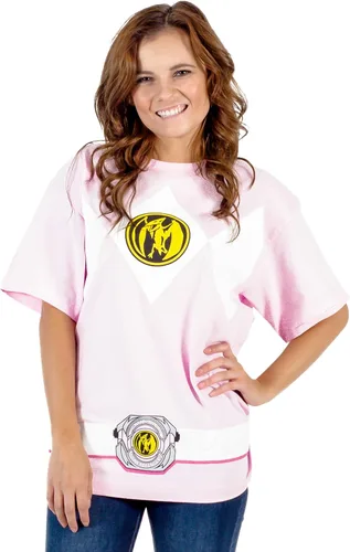 Vista 5 de Power Rangers The Pink Rangers - Camiseta de manga corta