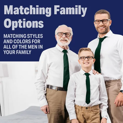 Vista 6 de LUTHER PIKE SEATTLE Corbata para niños - Lazos ajustables con cremallera para niños