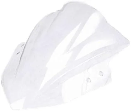 Vista 5 de Parabrisas de doble burbuja para Kawasaki Ninja 300 EX300R 300R 2013-2017 (negro)