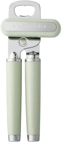 Vista 13 de KitchenAid Classic - Abrelatas y sacacorchos multifunción de fácil uso, rueda de corte de acero inoxidable ultra afilada, mangos ergonómicos suaves