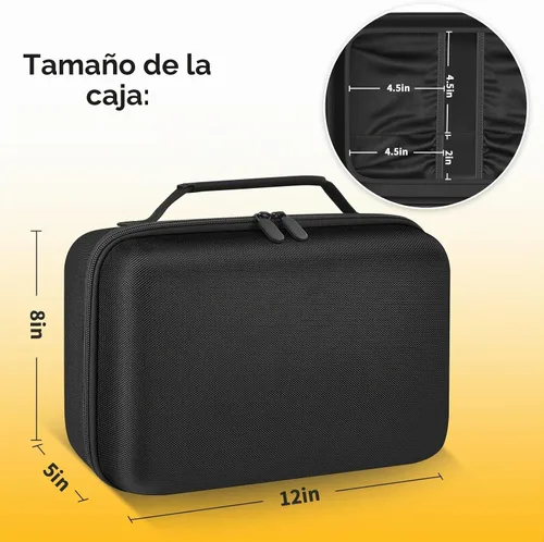 Vista 6 de PAIYULE - Funda oscilante para herramientas DEWALT DCS356B/DCS354B, solo caja Hard EVA Shell, Custom-Fit Storage, Blade Organizer and Room for Two
