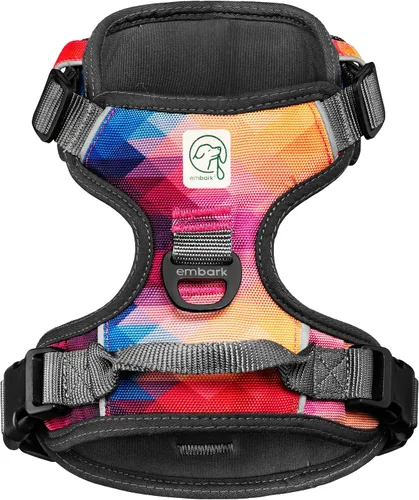 Vista 3 de Embark Urban - Arnés para perro con correa Sierra con clips para correa, 6 pies de longitud de la correa, ajustable, suave y acolchado para mayor