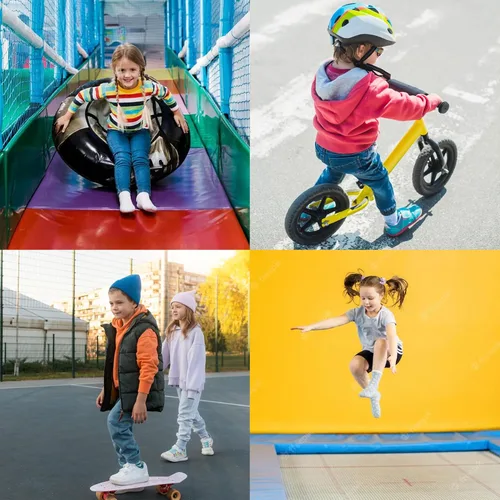 Vista 6 de Calcetines tobilleros con agarre para niños y niñas 1-33-55-7T