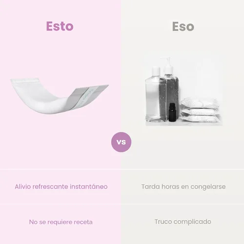 Vista 6 de Frida Mom 2 en 1 - almohadillas femeninas posparto, absorbentes, hielo perineal paquetes de terapia de frío instantáneo y almohadilla absorbente