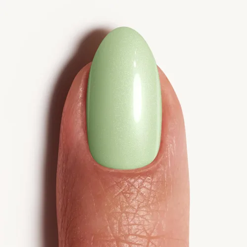 Vista 6 de Essie Gel Couture, Esmalte de uñas de larga duración, Vegano, Be Dazzled, Verde, Bling It, 0.46 fl oz