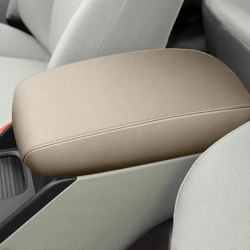 Vista 19 de AOMSAZTO Reposabrazos de Altura para Honda Civic 2006-2011 Negro de Cuero Central