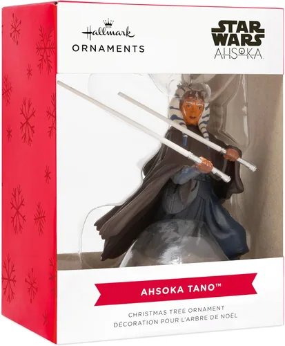 Vista 3 de Hallmark Star Wars: Ahsoka Ahsoka Tano Adorno de Navidad