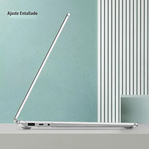 Vista 5 de Fintie Funda para portátil Surface de 13,5 pulgadas 5/4/3 con teclado de Cristal transparente