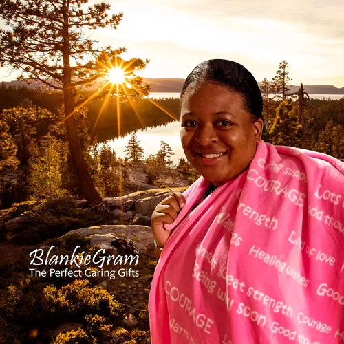 Vista 3 de BlankieGram - Cobija Healing Thoughts