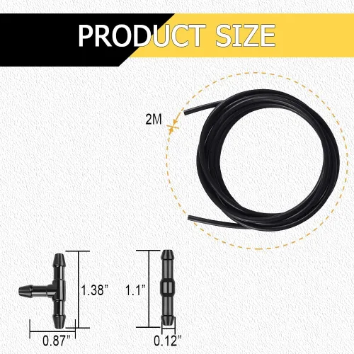 Vista 3 de Kit de boquilla para arandela de parabrisas, OEM 4805742AB 5113049AA