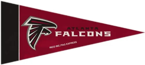 Vista 2 de Rico Industries 9474642918 Atlanta Falcons Mini Pennant