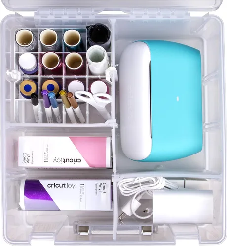Vista 19 de ArtBin 6993SP Super Satchel Double Deep con bandeja de accesorios para manualidades en papel, transparente, 1 bolsa y 1 bandeja