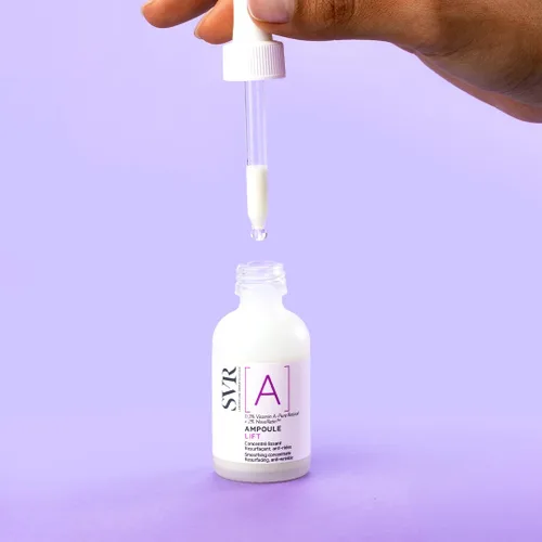 Vista 3 de SVR [A] Concentrado - Suero facial - Retinol puro ayuda a reducir visiblemente la apariencia de líneas finas, manchas oscuras - Mejora la firmeza