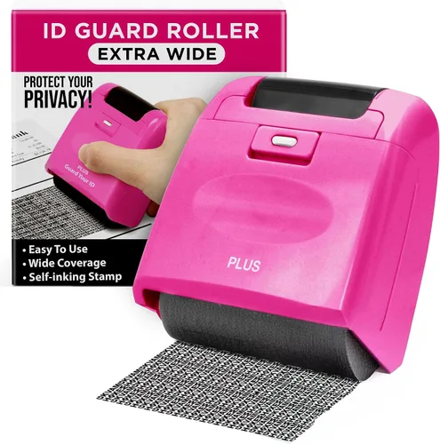 Vista 11 de Guard Your ID - Recambio de rodillo extra ancho, color negro (paquete de 2)