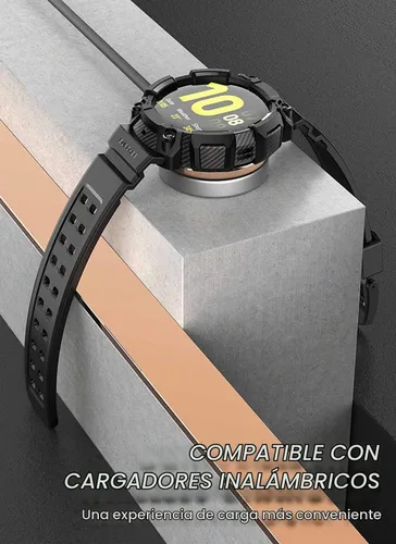 Vista 3 de SUPCASE Funda para Galaxy Watch Active 2 de 1.732 in (2019) con correa