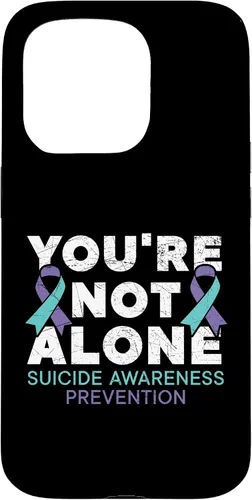 Vista 13 de Funda de concienciación para la prevención del suicidio de la depresión para iPhone 11 You're Not Alone