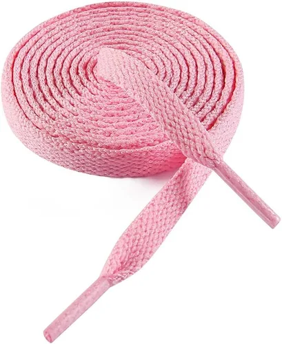 Vista 30 de VSUDO Cordones planos para tenis, cordones para tenis, cordones atléticos 01 Blanco