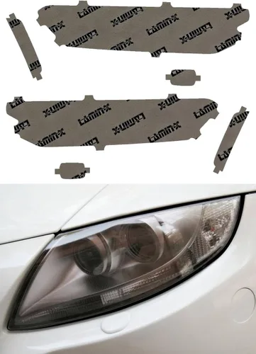 Vista 5 de Lamin-x Fundas de faros delanteros azules de ajuste personalizado para Jeep Grand Cherokee Overland Trailhawk (2022+)