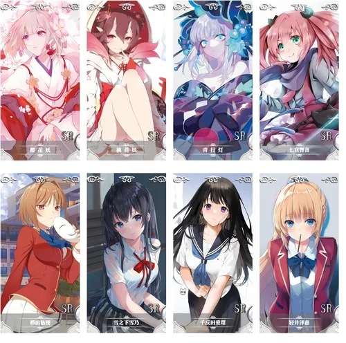 Vista 6 de Caja de refuerzo de cartas Goddess Story TCG (NS-10M03)