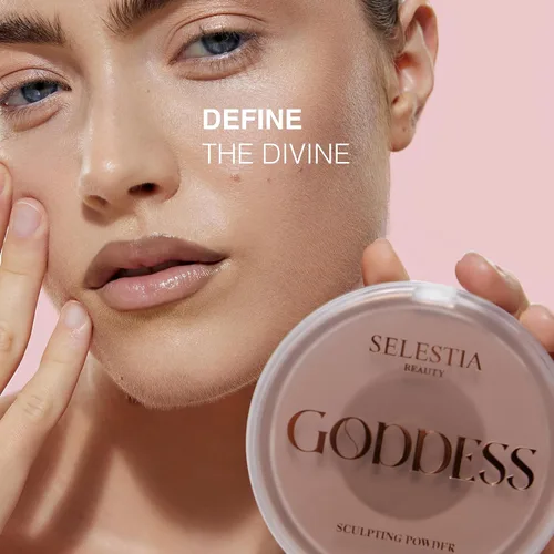 Vista 5 de SELESTIA BEAUTY Goddess Contour Powder - Maquillaje de contorno para esculpir mate, fácil de mezclar, adecuado para varios tonos de piel, 0.53 onzas