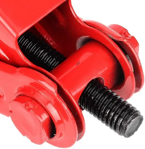 Vista 6 de Aramox Scissor Jack, Coche Automotriz Scissor Jack Emergencia Crank Stand Tool Rojo