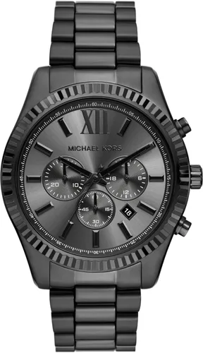 Vista 9 de Michael Kors Lexington - Reloj de pulsera de acero inoxidable para hombre