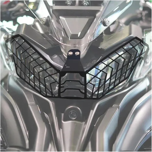 Vista 2 de Protector de parrilla de faros delanteros para TRK 702 702X TRK702 TRK702X 2022 2023, cubiertas protectoras de faros delanteros de motocicleta
