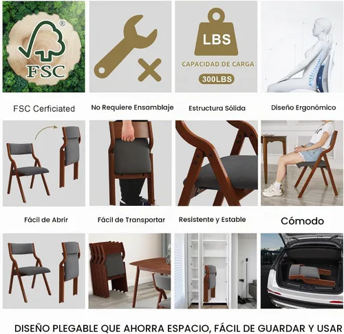 Vista 5 de Ball & Cast Silla Gris+cereza