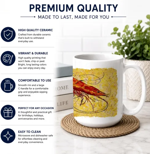 Vista 7 de Caroline's Treasures 8126CM15 - Taza de café de cerámica apta para lavavajillas, apta para microondas, 15 onzas, multicolor