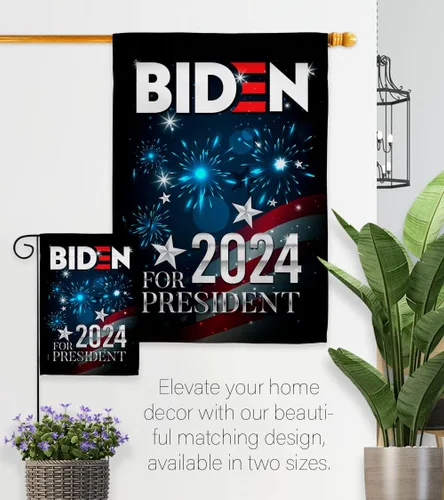 Vista 8 de Biden Harris Flag Bandera de decoración de elecciones de President Patriotic Vote Demócrata Republicano, Fiesta del Té de Estados Unidos Americana