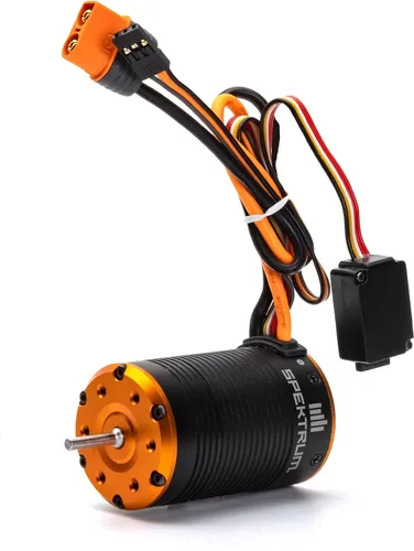 Vista 4 de Spektrum Firma 2 en 1 motor de orugas sin escobillas/ESC: 1400Kv, SPMXSEM1040A