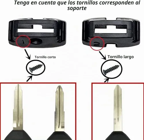 Vista 2 de No requiere corte: funda de repuesto para llavero remoto de entrada sin llave para Mitsubishi Eclipse Endeavor Galant Lancer Outlander