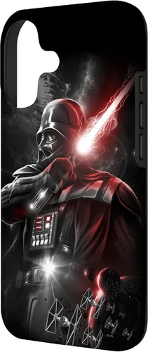 Vista 2 de Star Wars Darth Vadar - Carcasa para iPhone 17 con sable láser