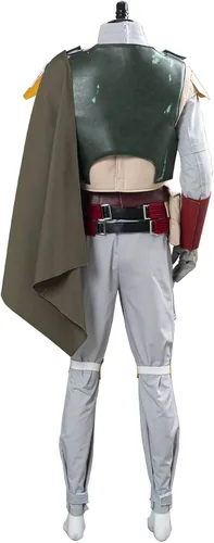 Vista 4 de Disfraz de batalla para adultos para cosplay de Hunter Boba